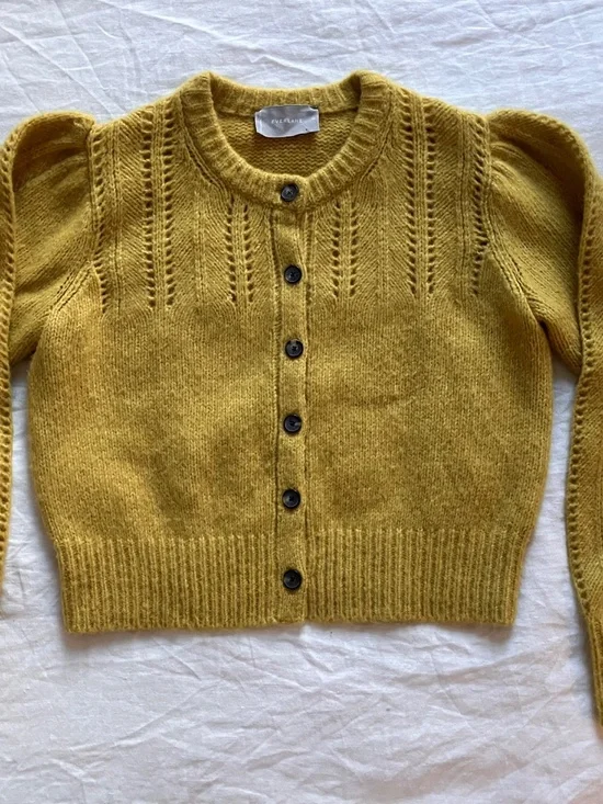 Everlane Alpaca Merino Cardigan - Picture 2 of 3